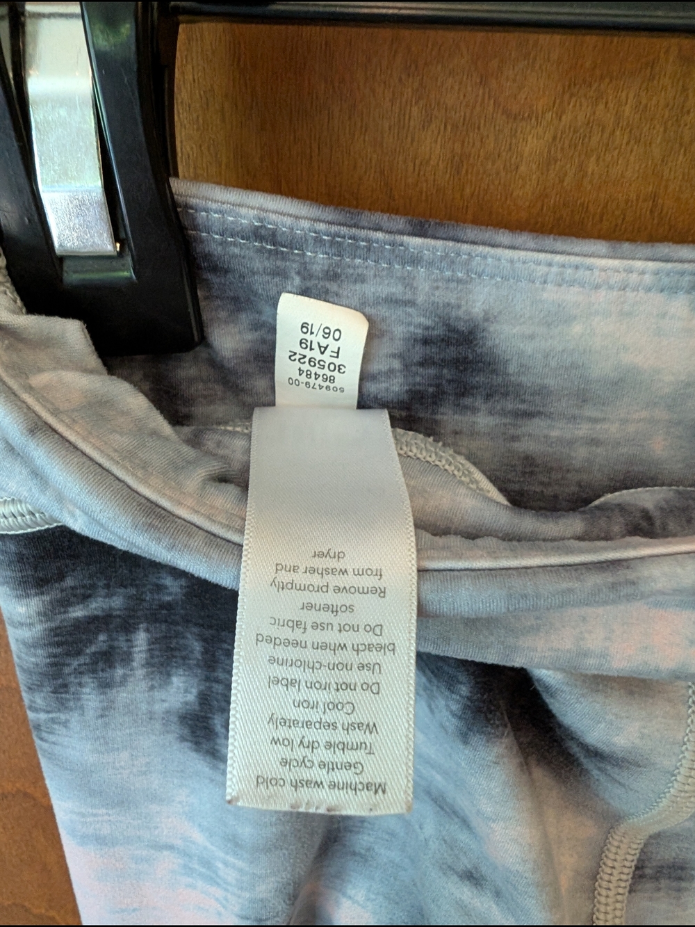 Athleta Girl Chit Chat Leggings in Orchid Pink Ice Dye 8-10 M - Picture 7 of 7
